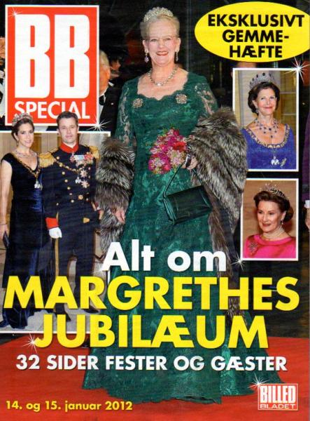 Royal Dänemark Denmark Königin Queen Margrethe Jubiläum 40 Jahre Thron